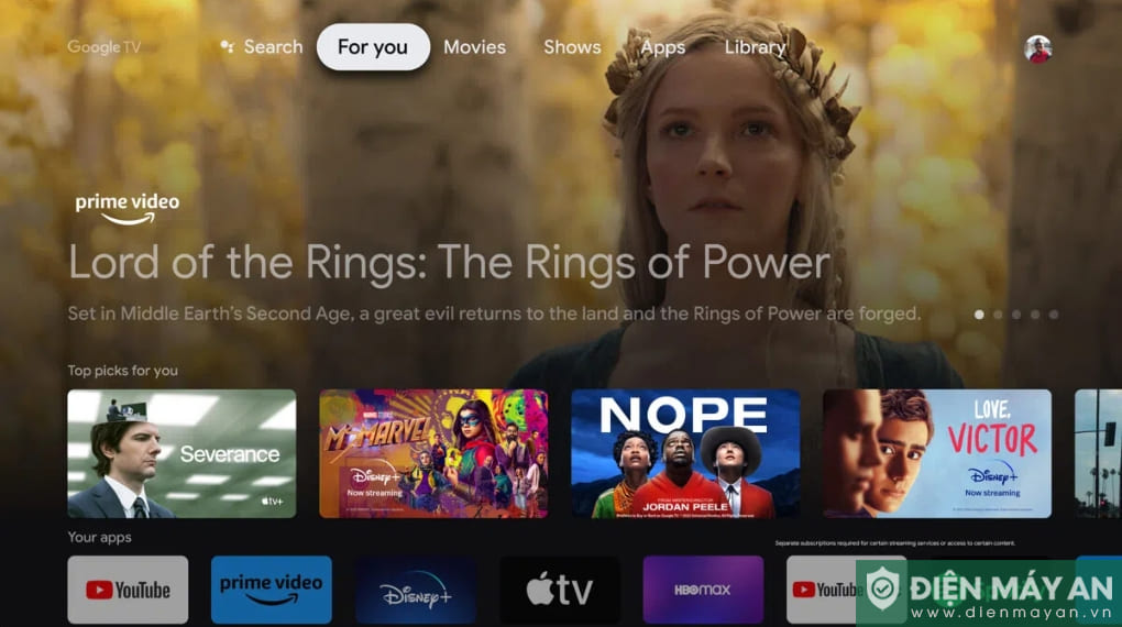 Google Tivi QLED TCL AI 4K 55 inch 55P7K